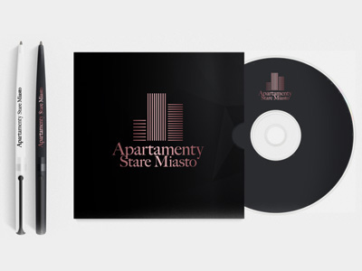 Projekt logotypu dla firmy deweloperskiej Apartamenty Stare Miasto